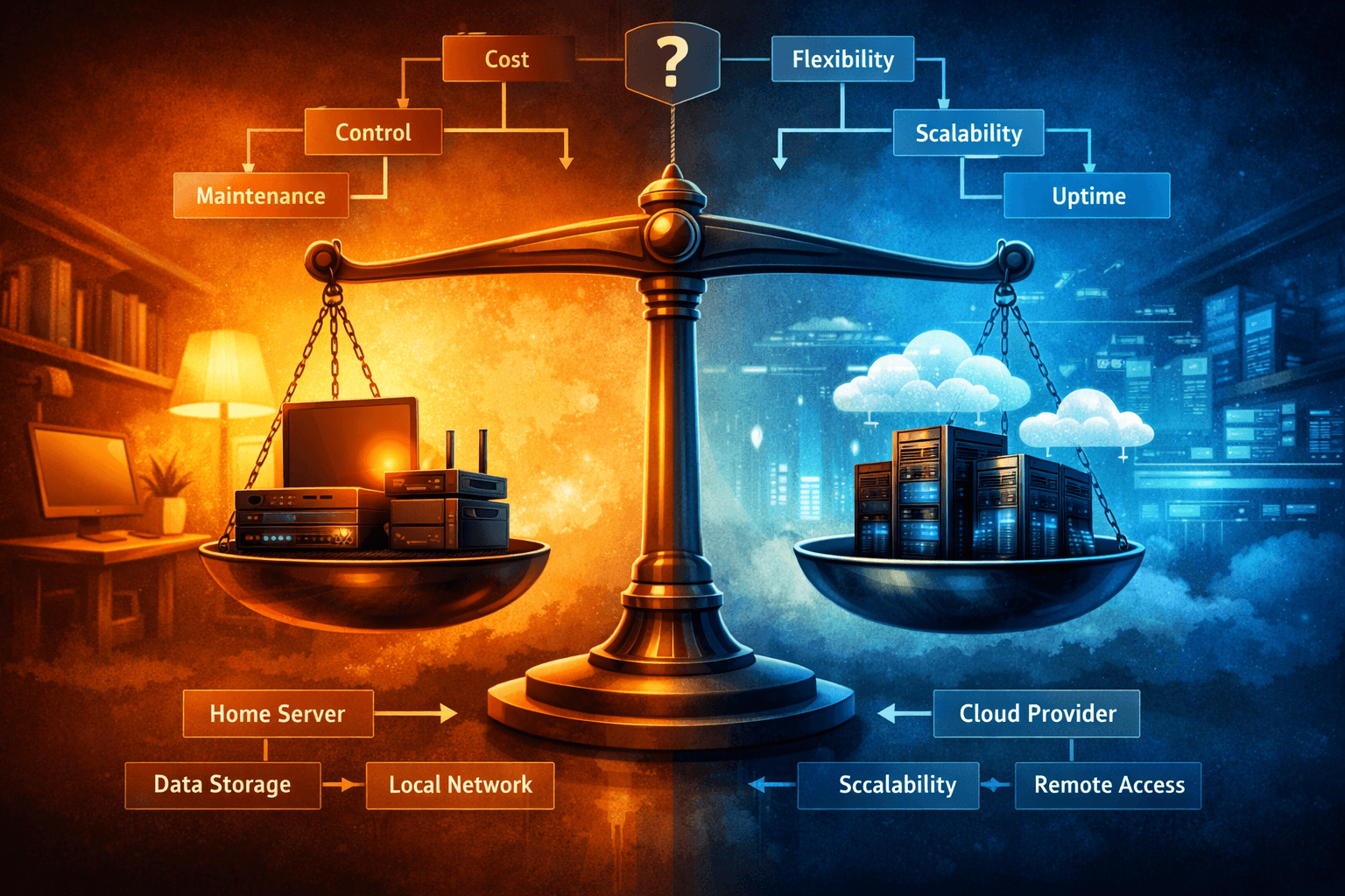 Self-Hosted vs Cloud AI: A Decision Framework